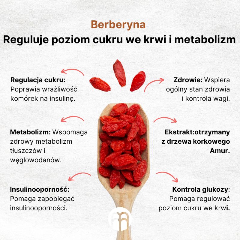 (Polština) Berberin  Regulátor krevního cukru a metabolismu